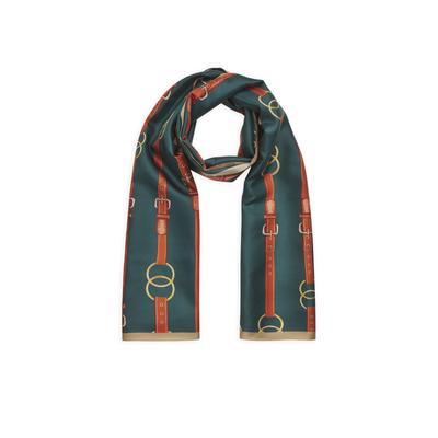 Modetuch CODELLO "Codello Schal", Damen, grün, Obermaterial: 100% Seide silk., Modetücher, aus Seide