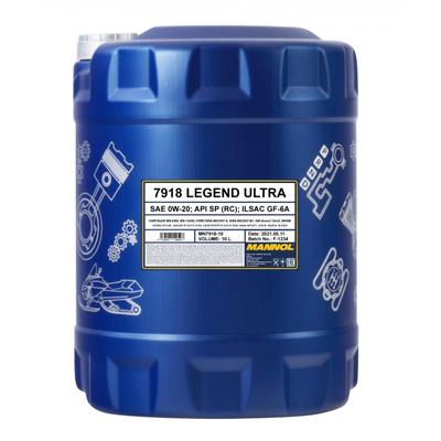 SCT - MANNOL Motoröl Mannol Legend Ultra 0W-20 [10L] MN7918-10
