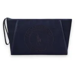 Polo Ralph Lauren für Damen. 427P14288002 Handtasche Polo Play aus marineblauem Segeltuch (OSFA), Lässig, Baumwolle