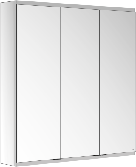 Keuco Royal Modular 2.0 Spiegelschrank 800301091100300 900 x 900 x 160 mm, 1 Steckdose, 1 Doppel-USB-Ladestelle, Wandvorbau, 3-türig
