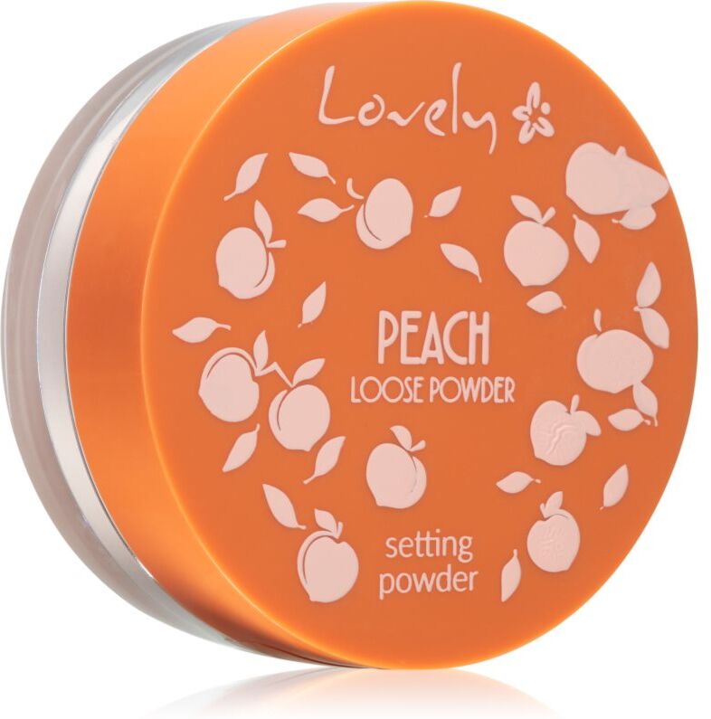 Lovely Peach Setting Powder Mattifying Fixing Powder