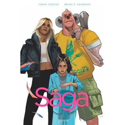 Saga 10, Gebundene Ausgabe von Brian K. Vaughan, Cross Cult Entertainment, 978-3-9866603-5-2