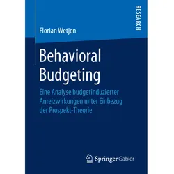 Behavioral Budgeting, Fachbücher von Florian Wetjen
