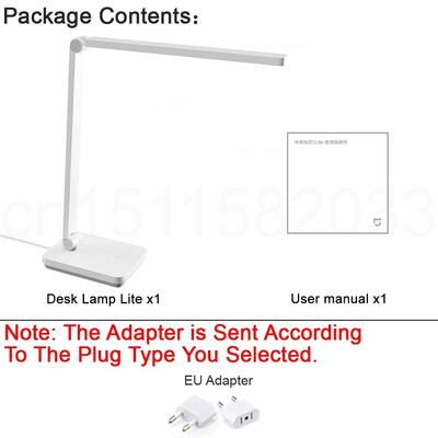 Inspire Select MIJIA Desk Lamp 2 Lite Flicker Free Ra90 LED Study Lamp With 3 Axis Adjustable Arm white us Plug