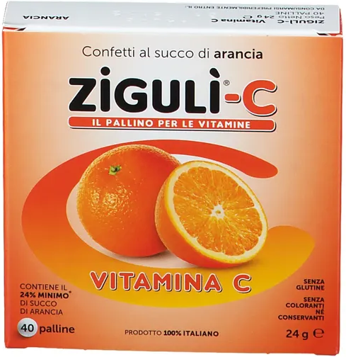 FALQUI PRODOTTI FARMAC. Srl Falqui, Ziguli C Caramelle, 40 palline