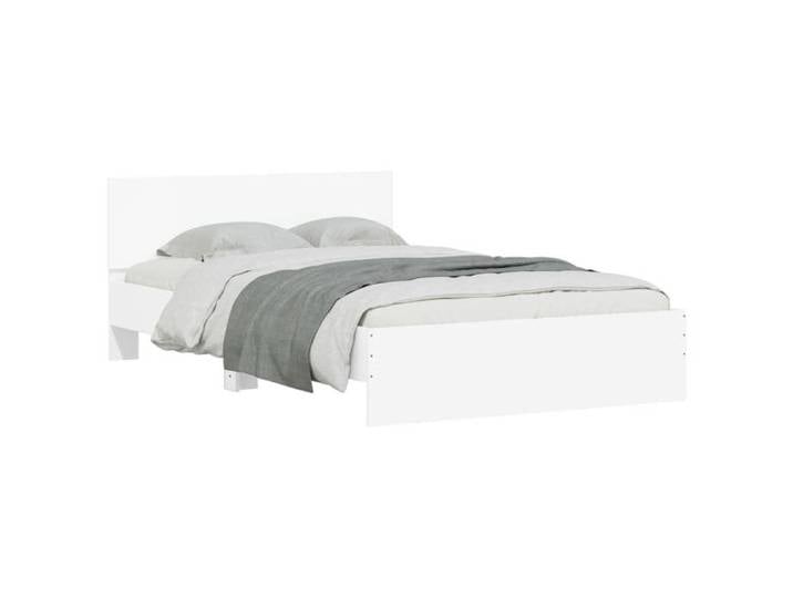 Bon plan  Lit Double pour adolescent/Adulte Cadre de lit - Non matelas - blanc 120x190cm Thome4194904