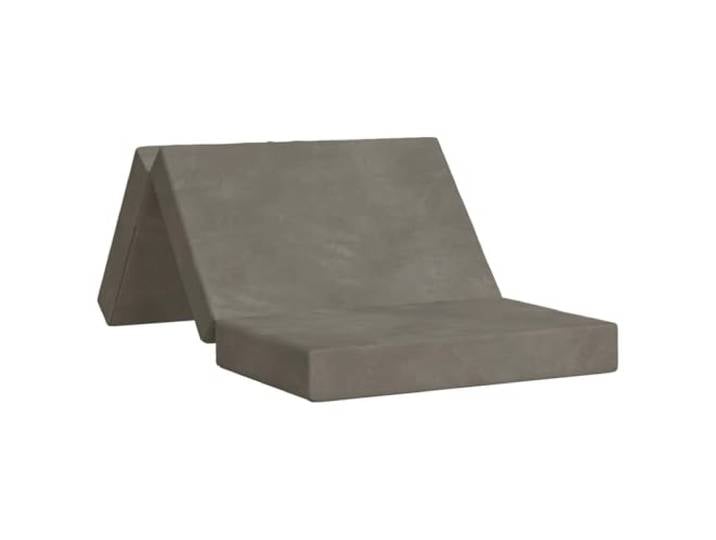 HBBMGYD Klappbares Schlafsofa, 100 x 67 x 45 cm, Hellgrau, mit Bezug mit Atmungsaktives Polyestergewebe, leichter Schaumstoff, passt sich den Formen an, manuelle Einstellung, Bezug maschinenwaschbar