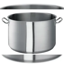 GastroSUS Fleischtopf Chef, Edelstahl 50 cm, ca. 62,8 Liter, induktions-, backofen-, spülmaschinengeeignet
