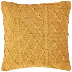 KISSENHÜLLE Strick-Muster 45/45 cm