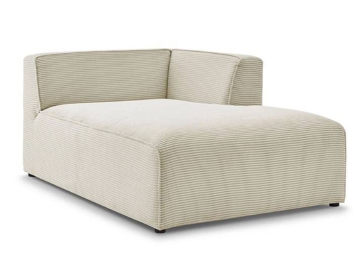 Récamière BOBOCHIC MEGEVE Cord-Stoff beige