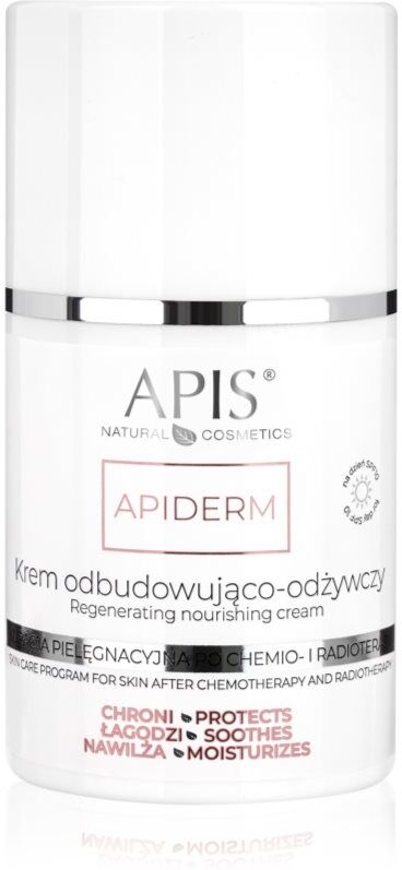 Apis Natural Cosmetics Apiderm day cream for regeneration and nourishment of your skin SPF 10 50 ml