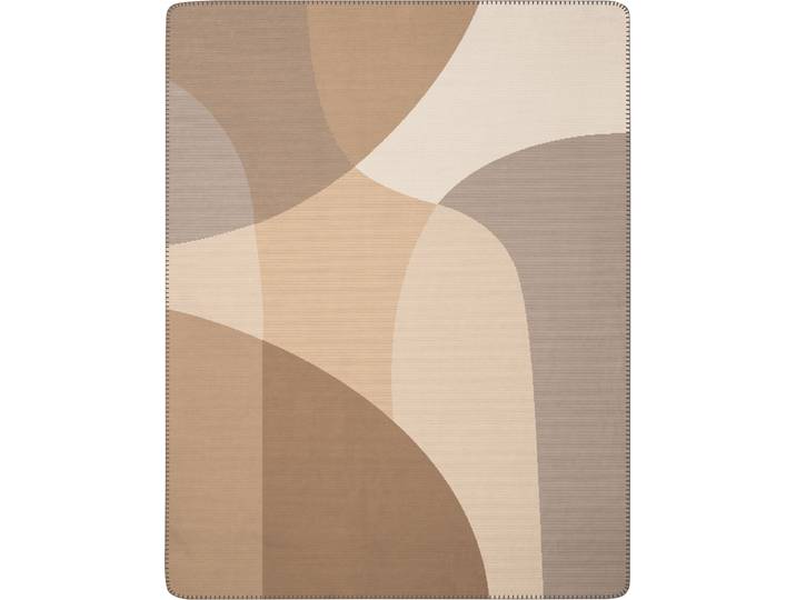 Wohndecke BIEDERLACK Wohndecke Lava , braun, B:150cm L:200cm, Baumwolle, Polyacryl, Polyester, Wohndecken, Wohndecke, im modernen Design