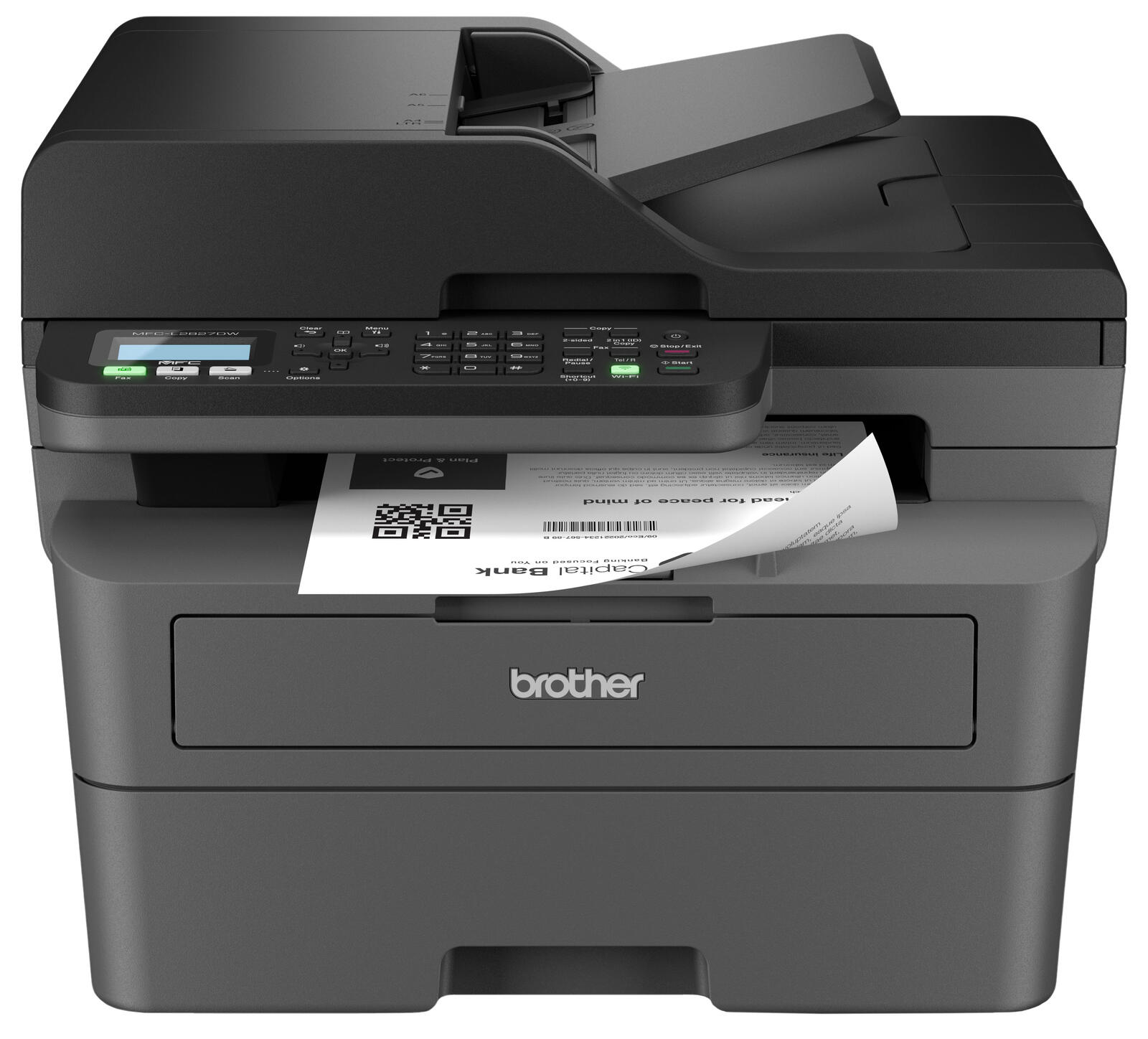 Brother MFC-L2827DWXL Laser-Multifunktionsgerät s/w MFCL2827DWXLRE1