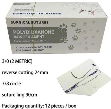 Inspire Essentials Veterinary Absorbable Suture Thread Set With Needle For Training And Demonstration 3