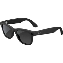 Ray-Ban Meta Wayfarer (Gen 2) mit AI, Foto- und Videoaufnahme, längere Akkulaufzeit – Schwarz matt, Gläser: Grafitgrau Farbverlauf (polarisiert)