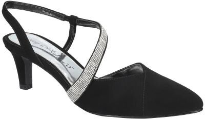 Easy Street Emerald - Womens 9 Black Pump W