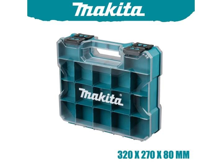 Makita E-26870 Étui organisateur double face 320MM en plastique PVC robuste et durable, boîte à outils pratique pour le rangement