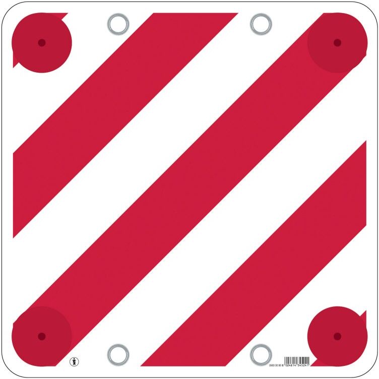 GLAMSPORT Cartello carichi sporgenti 50x50