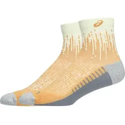 ASICS Kinder Socken PERFORMANCE RUN SOCK QUARTER, Größe I in Braun Braun