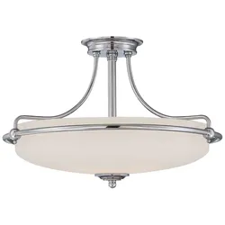 Elstead Lighting Griffin 4-flammige Deckenleuchte 533 mm Chrom poliert