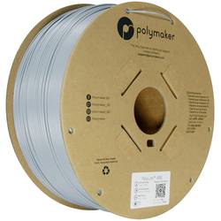 Polymaker PE01024 PE01024 Filament ABS hitzebeständig, schlagfest, geruchsarm 1.75 mm 3000 g Grau PolyLite™ 1 St.