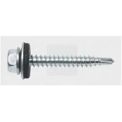 SWG, Schrauben, 2114835020 Bohrschrauben 4.8 mm 35 Aussensechskant Stahl verzinkt (100 Schrauben pro Stück)