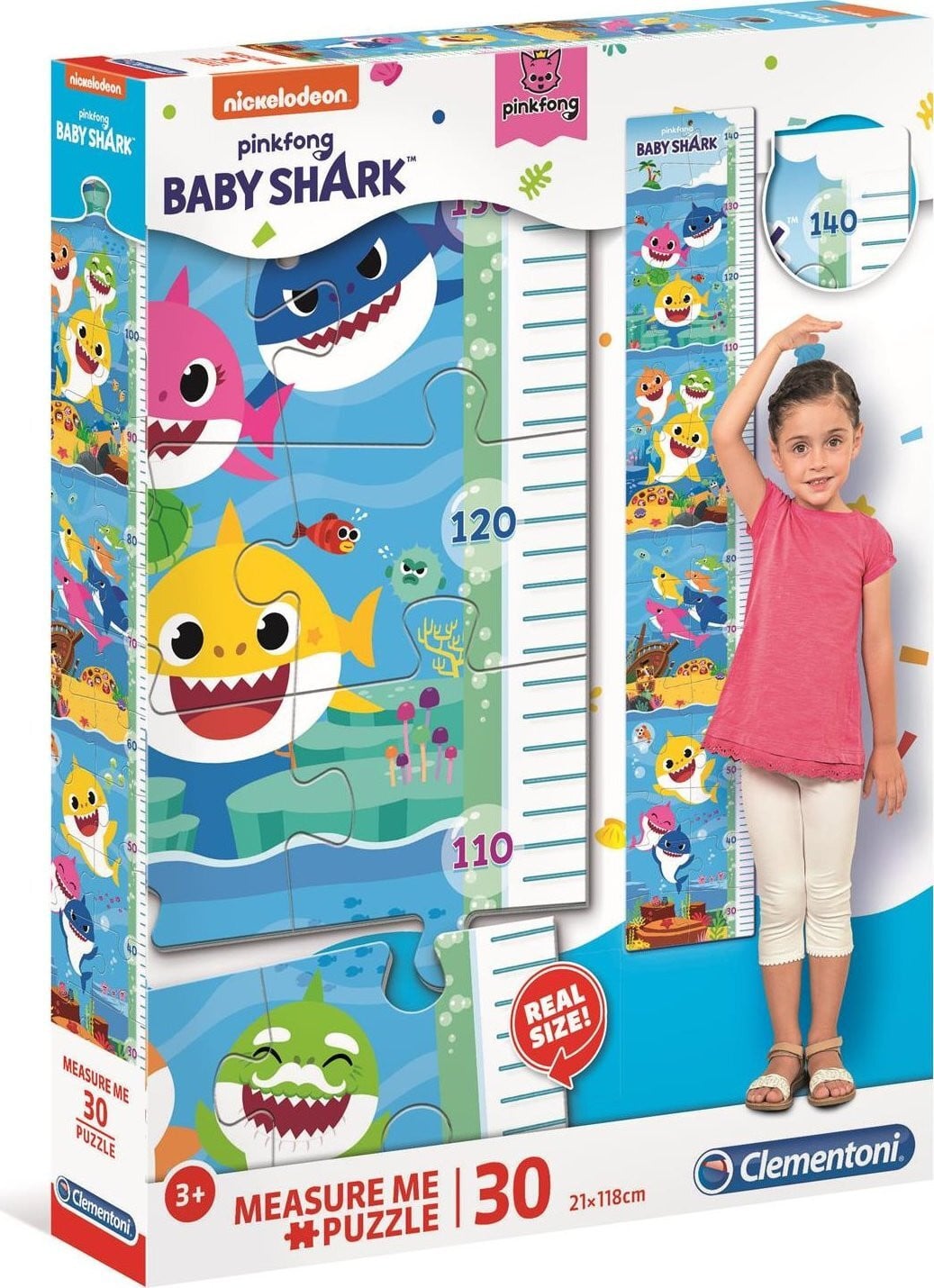 Clementoni Me Baby Shark 20340 Groeimeter