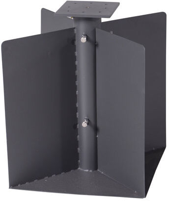 Freeport Park Kathleen 26kg Steel In-Ground Umbrella Base Grey 650mm H X 50cm W X 50cm D