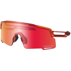 Shimano, Unisex, Sportbrille, EQUINOX 5 Ridescape Road (Orange, sapphire orange, Orange), Orange