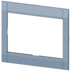 Siemens 3VA9237-0SB30 Blendrahmen für Türausschnitt 104,6x75,8mm (BxH) für Motorantrieb 3VA9277-0HA.0 3VA92370SB30