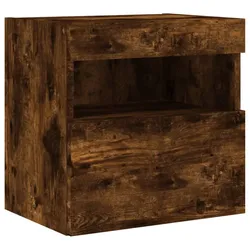 Helloshop26 - Multimedia-TV-Möbel TV-Regal Sideboard TV-Schrank Esszimmer Wohnzimmer Schlafzimmer Wandmontage mit LED-Beleuchtung 02_0027980