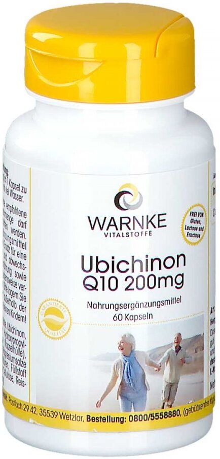 Ubichinon Q10 200 mg Kapseln 60stk