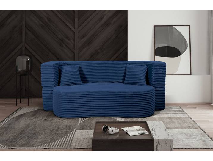 storez24 Sofa Flipper, Zierkissen mit Reißverschluss, Schlaffunktion, bequem