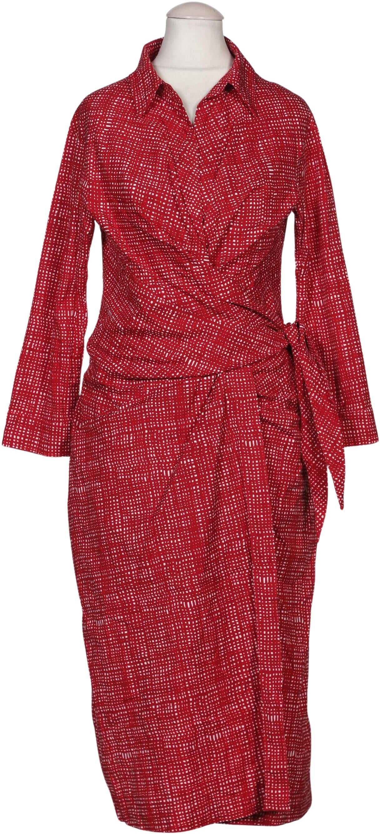 Samantha Sung Damen Kleid, Rot, Gr. S, Baumwolle - Second Hand
