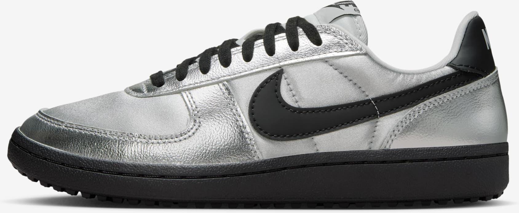 Nike Field General "Metallic Silver" Schwarz, Größe: 45.5
