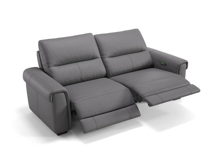 Leder 3-Sitzer MURANO Sofa Designsofa Couchgarnitur