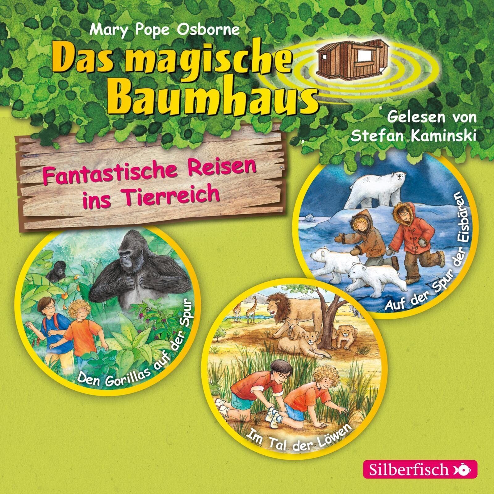 Osborne, Mary Pope - Fantastische Reisen ins Tierreich. Die Hörbuchbox (Das magische Baumhaus ) - Preis vom 18.10.2026 15:28:09 h