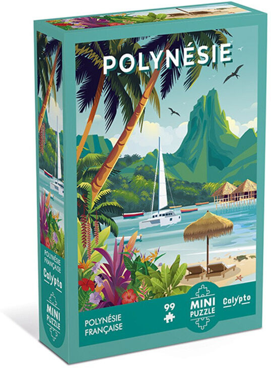 Mini puzzle 99 pcs Polynésie - Calypto