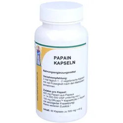 Papain 400 mg Kapseln 90 St