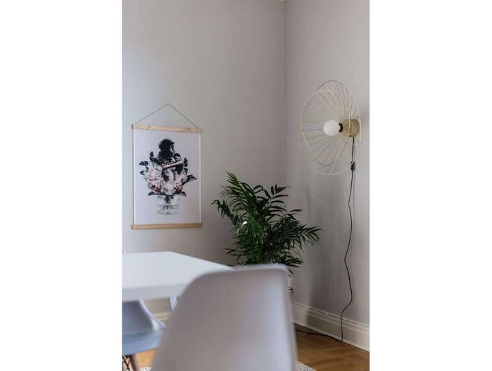 Ray 60 Wand-/Deckenleuchte Messing - Globen Lighting - Wohnzimmer - Metall