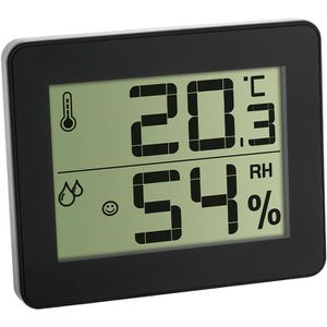 TFA Thermo-Hygrometer 30.5027.01, digital, von 0 bis 50°C, innen