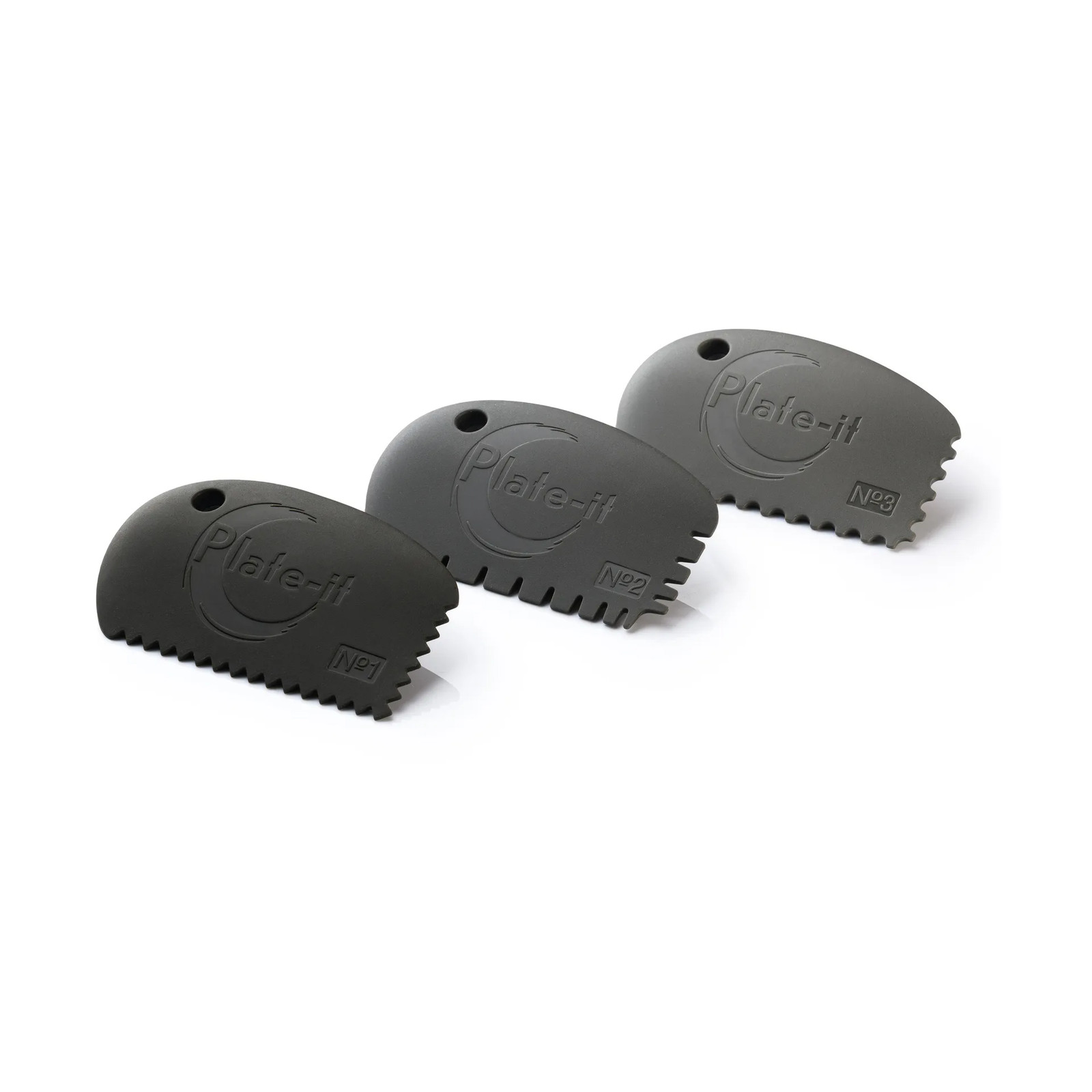 Plate It schraper 3-pack Grijs