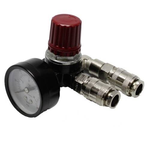 Aerotec 9051084 Druckluft-Druckminderer 1/4" (6,35 mm) justierbar 1St.