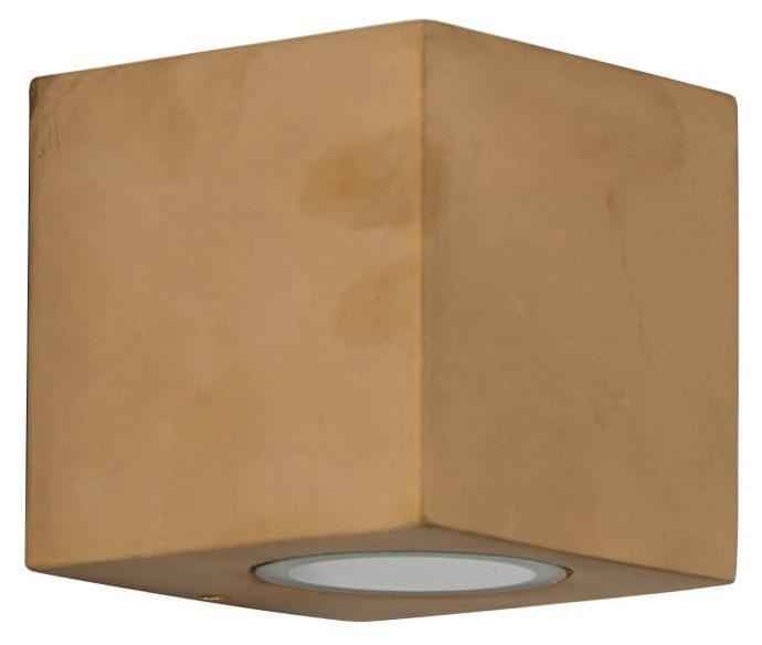 KS Verlichting Wandspot Levi Down - Messing/Beige