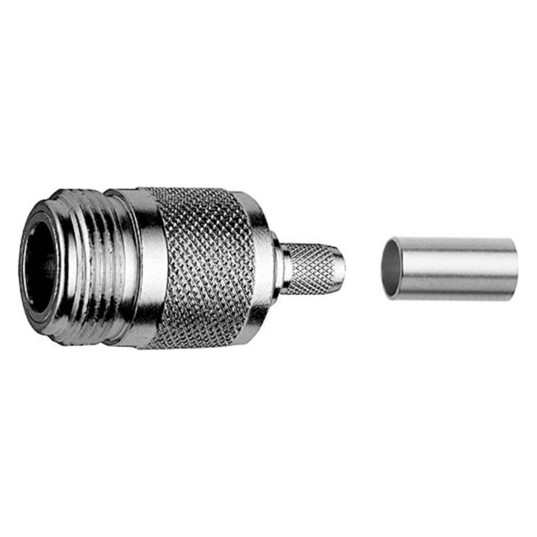 Telegärtner N-Kabelbuchse Crimp löt/crimp, B0905, G01 (RG-58 C/U) (J01021H0096)