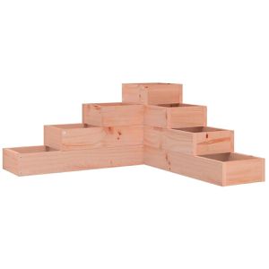 vidaXL Hochbeet 825322, aus Douglasienholz, 80 x 79 x 36cm, natur