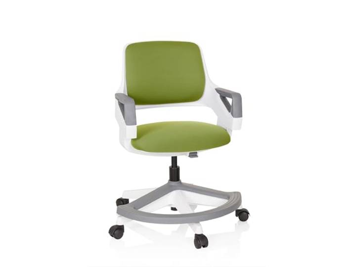 hjh OFFICE Kinder bureaustoel KID FLEX Stof Olijfgroen
