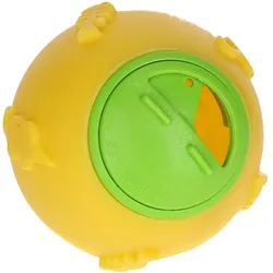 Kerbl Snackball für Hühner, ø 7.5 cm, Gelb, Vogelhaus