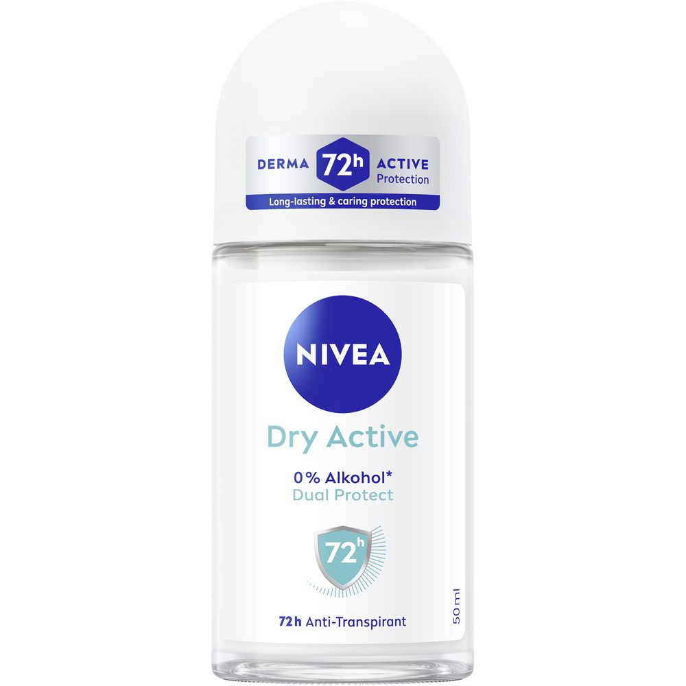 Nivea DEO Roll-on dry active 50 ml Stifte