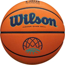 Wilson Evo Nxt Champions League Basketball orange/brown 7